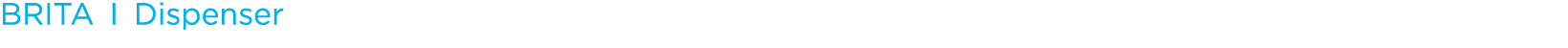 BRITA I Dispenser