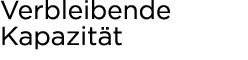 Verbleibende Kapazit t