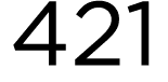 421