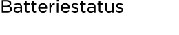 Batteriestatus
