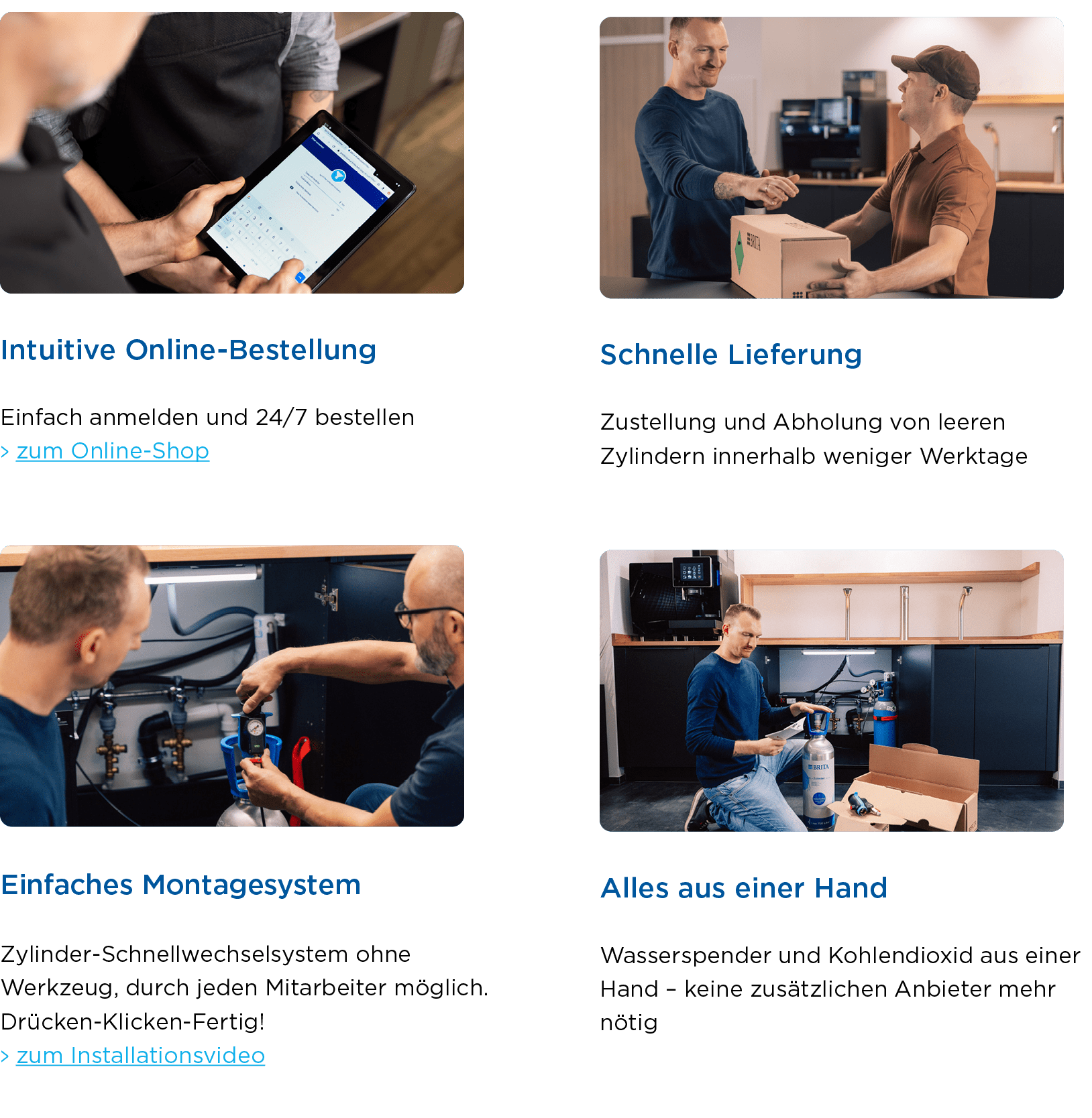 ￼ Intuitive Online Bestellung Einfach anmelden und 24/7 bestellen  zum Online Shop ￼ Einfaches Montagesystem Zylinde...