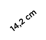 14,2 cm
