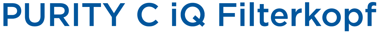 PURITY C iQ Filterkopf 