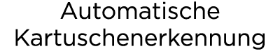 Automatische Kartuschenerkennung 