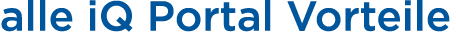 alle iQ Portal Vorteile