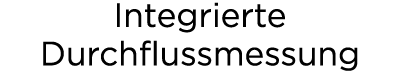 Integrierte Durchflussmessung